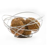 Cesto para pão prata