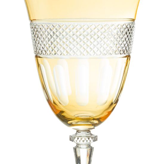 taça de vinho cristal topazio