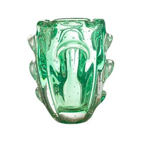 vaso murano verde