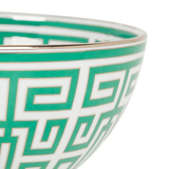 bowl-labirinto-smeraldo-porcelana-italiana-richard-ginori-detalhe
