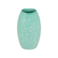 Vaso decorativo verde agua